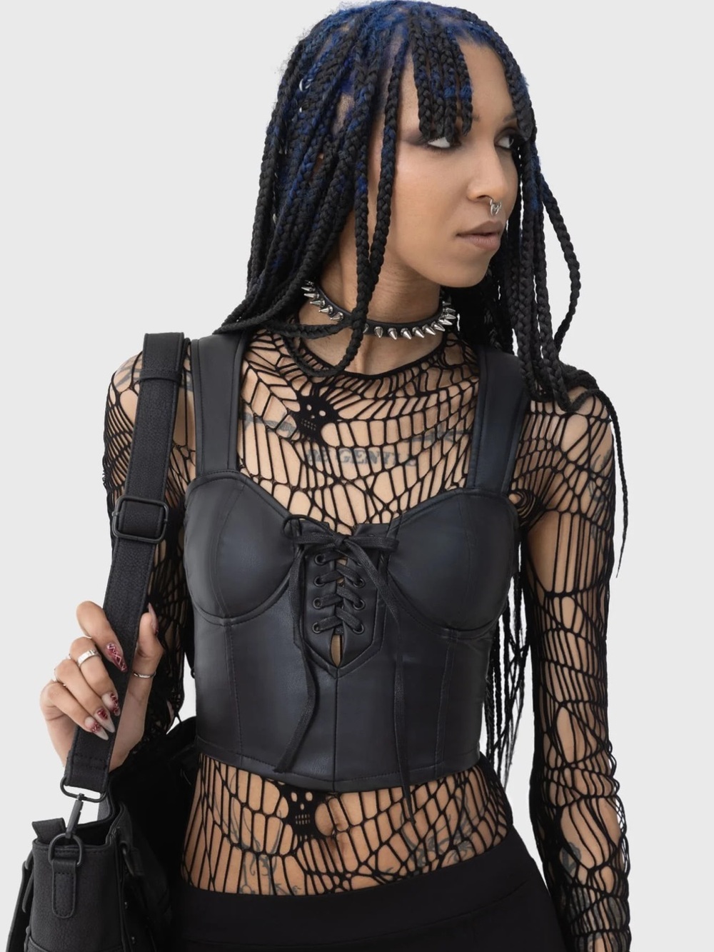 Killstar Kihilist Moonless Corset Top